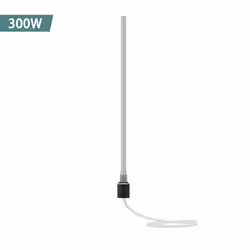 NRG Electric Heating Element for Heated Towel Rail Radiator Rads - Black, 300W