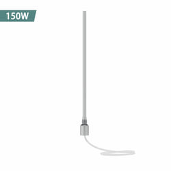 NRG Electric Heating Element for Heated Towel Rail Radiator Rads - Chrome, 150W