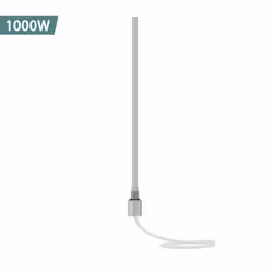 NRG Electric Heating Element for Heated Towel Rail Radiator Rads - Chrome, 1000W