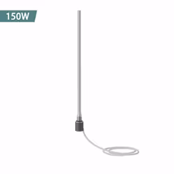 NRG Electric Heating Element for Heated Towel Rail Radiator Rads - Anthracite, 150W