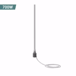 NRG Electric Heating Element for Heated Towel Rail Radiator Rads - Anthracite, 700W