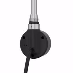 NRG Thermostatic Electric Heating Element for Radiator Heated Towel Rail - Black, 1000W