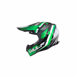 Wulfsport Iconic Adult Helmet + Stratos Gloves + Goggles Off Road Helmet Motocross ATV Crash - Green, M
