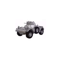 Tank A1379 Ferret Scout Car 1:32 Scale Military Vehicle Model Building kit, un-Painted, 1:35
