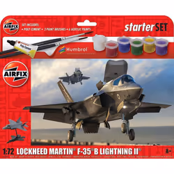 Airfix Starter Set - Lockheed Martin F-35B Lightning II 1:72 Model Kit