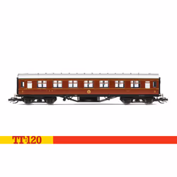 Hornby TT:120 LMS 57' Corridor Third 1573 - Era 3 TT4008A