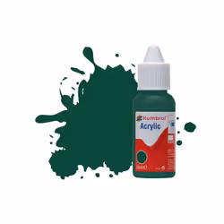 Humbrol No.149 Dark Green Matt Acrylic Paint 14ml DB0149