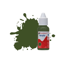 Humbrol No.242 RLM 71 Dunkelgrun Matt Acrylic Paint 14ml DB0242