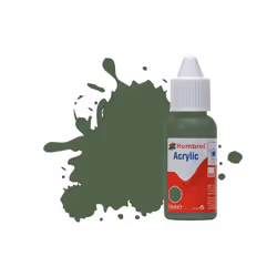 Humbrol No.252 RLM 82 Olivgrun Matt Acrylic Paint 14ml DB0252
