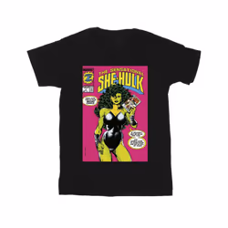Marvel Mens She-Hulk: Attorney At Law Second Chance T-Shirt - L, Black