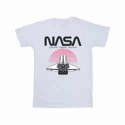 NASA Boys Space Shuttle Sunset T-Shirt - 5-6 Years, White