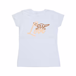 Star Wars Womens/Ladies Grogu Love Cotton T-Shirt - S, White