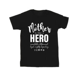 Marvel Mens Avengers Mother Hero T-Shirt - L, Black