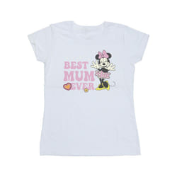 Disney Womens/Ladies Best Mum Ever Cotton T-Shirt - S, White