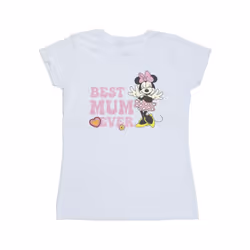 Disney Womens/Ladies Best Mum Ever Cotton T-Shirt - L, White