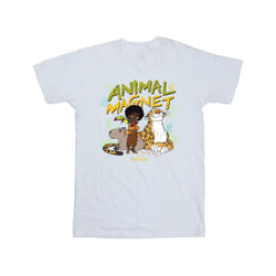 Disney Mens Encanto Animal Magnet T-Shirt - S, White