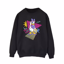 Disney Mens Daisy Duck Cool Sweatshirt - XL, Black