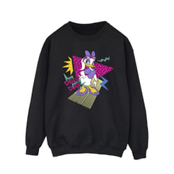 Disney Mens Daisy Duck Cool Sweatshirt - XL, Black