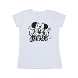 Disney Womens/Ladies Minnie Mouse Mood Cotton T-Shirt - S, White