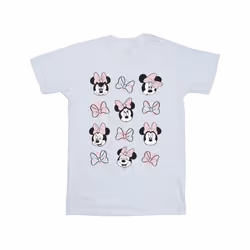 Disney Mens Minnie Mouse Multiple T-Shirt - XXL, White