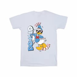 Disney Mens Donald Duck Cool T-Shirt - S, White