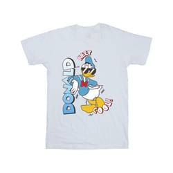 Disney Mens Donald Duck Cool T-Shirt - S, White