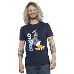 Disney Mens Donald Duck Cool T-Shirt - S, Navy Blue