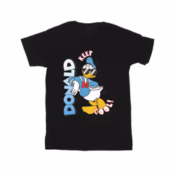 Disney Boys Donald Duck Cool T-Shirt - 12-13 Years, Black