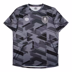 2023-2024 Burnley Warm Up Jersey (Carbon) - L