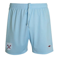 2024-2025 West Ham Home Change Shorts (Sky Blue) - Kids - XLB