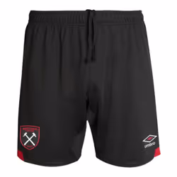 2024-2025 West Ham Away Shorts (Black) - Kids - LB