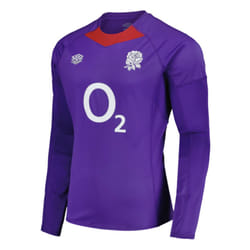 2024-2025 England Rugby Contact Drill Top (Violet) - M