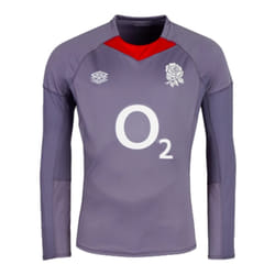 2024-2025 England Rugby Contact Drill Top (Grey) - L