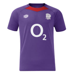 2024-2025 England Rugby Relaxed Training Jersey O2 (Violet) - L