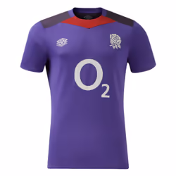 2024-2025 England Rugby Gym Tee (Violet) - XXL