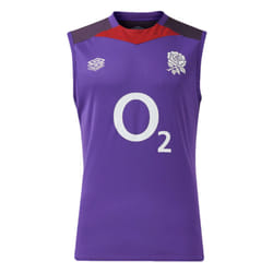 2024-2025 England Rugby Sleeveless Jersey O2 (Violet) - XL