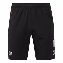 2024-2025 England Rugby Gym Shorts O2 (Black) - S