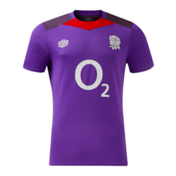 2024-2025 England Rugby Gym Tee (Violet) - Kids - LB