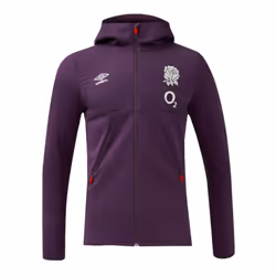 2024-2025 England Rugby Hooded Jacket (Nightshade) - XL