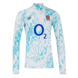2024-2025 England Rugby Warm Up Mid Layer O2 (White) - 3XL
