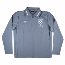 2024-2025 West Ham Presentation Jacket (Flint Stone) - M
