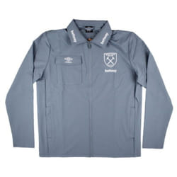 2024-2025 West Ham Presentation Jacket (Flint Stone) - M
