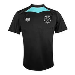 2024-2025 West Ham Training Jersey (Black) - Kids - XLB