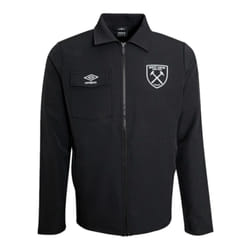 2024-2025 West Ham Presentation Jacket (Black) - Kids - XLB