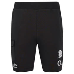 2024-2025 England Rugby Knit Shorts (Black) - L