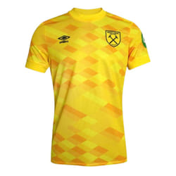 2024-2025 West Ham Goalkeeper Shirt (Yellow) - Kids - LB