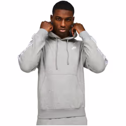 Nike Aries Club Tape Mens Tracksuit In Grey - Hoodie, X-Large