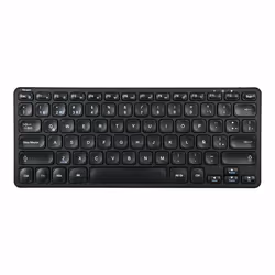 Targus AKB862ES, Wireless, Bluetooth, QWERTY, Black