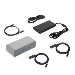 Targus DOCK230EUZ laptop dock/port replicator Wired Thunderbolt 5 Silver - Additional view 7