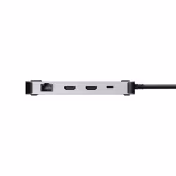 Targus DOCK429GL laptop dock/port replicator Wired USB4 Silver - Additional view 4